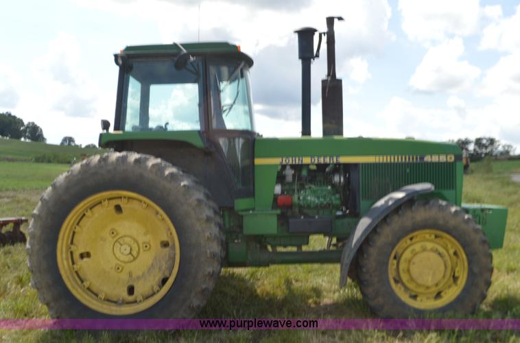 image for item L4086 1988 John Deere 4850 MFWD tractor