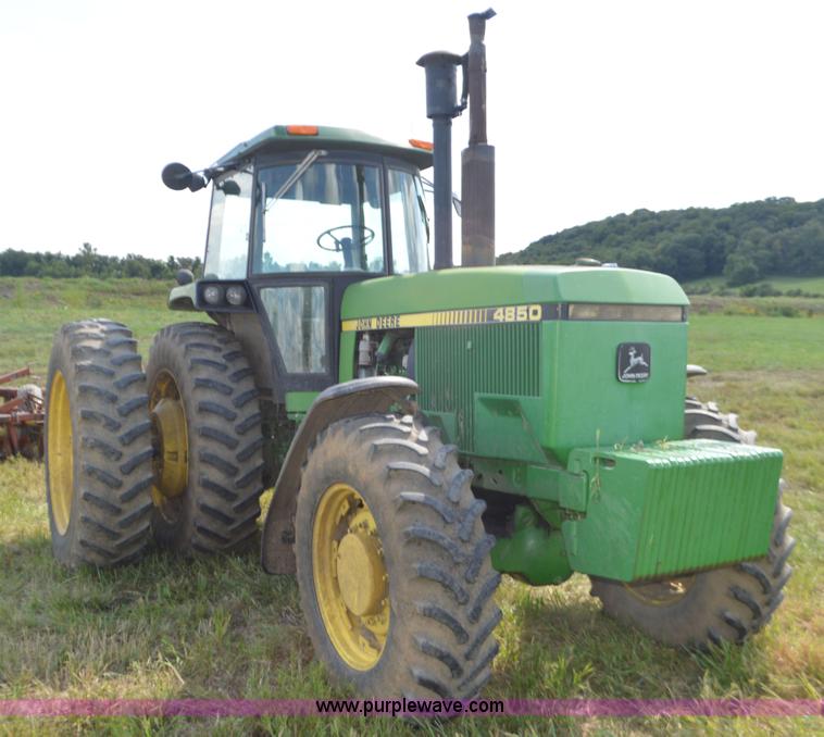 image for item L4086 1988 John Deere 4850 MFWD tractor
