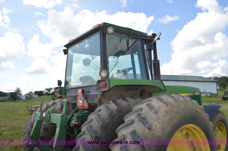 image for item L4086 1988 John Deere 4850 MFWD tractor