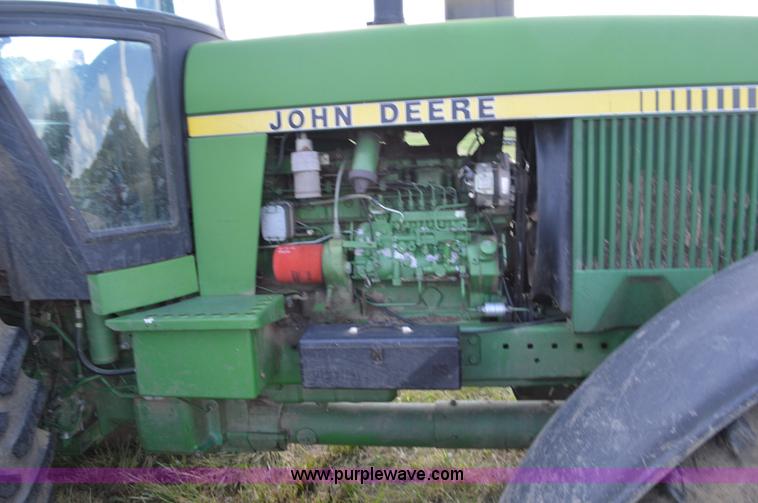 image for item L4086 1988 John Deere 4850 MFWD tractor