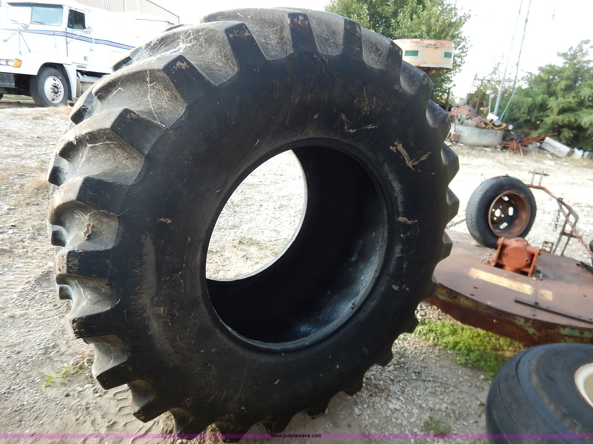 (2) Firestone Super All Traction 30.5L32 tires in Leonardville, KS