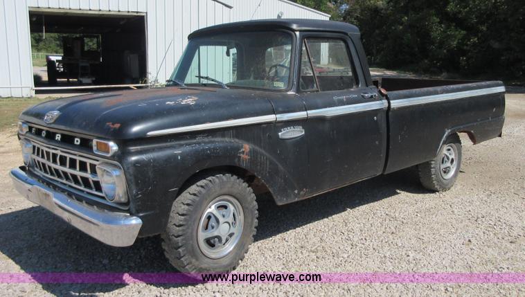 image for item BB9221 1965 Ford 100 pickup truck