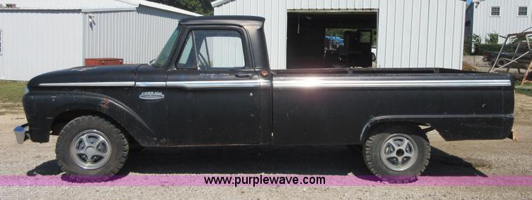 image for item BB9221 1965 Ford 100 pickup truck