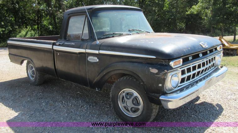 image for item BB9221 1965 Ford 100 pickup truck