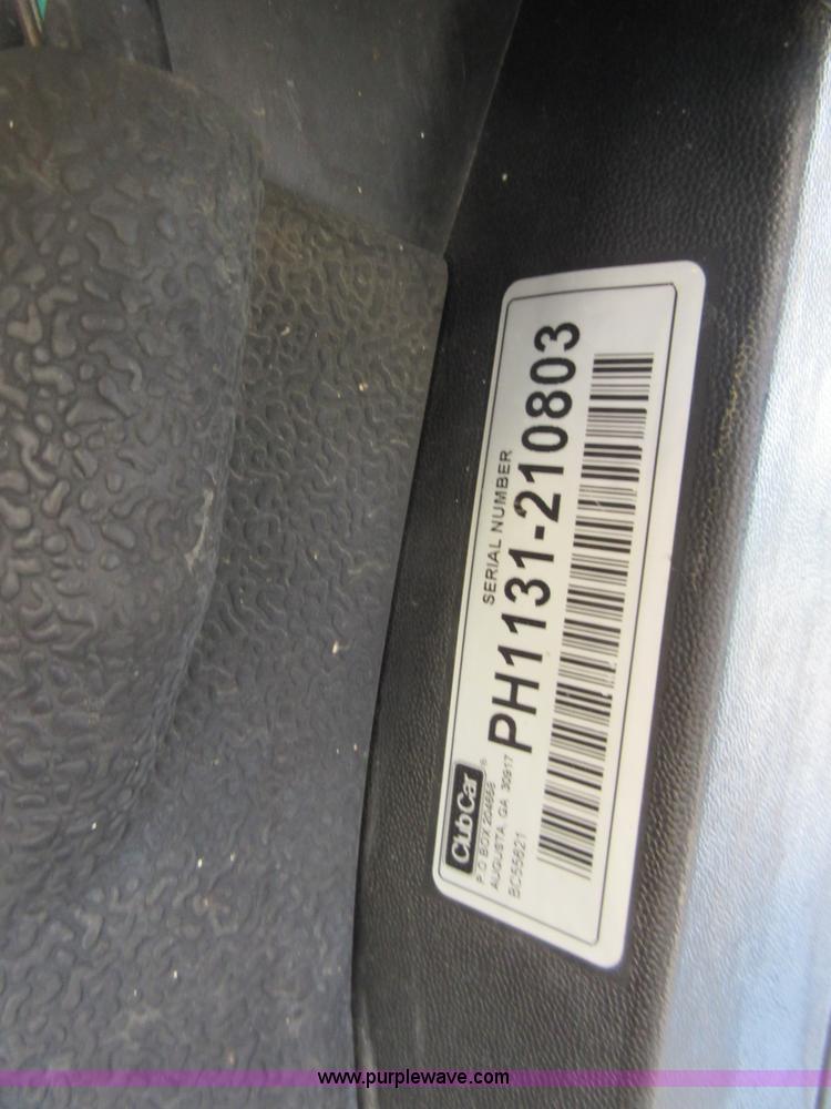 image for item BB9225 2011 Club Car golf cart