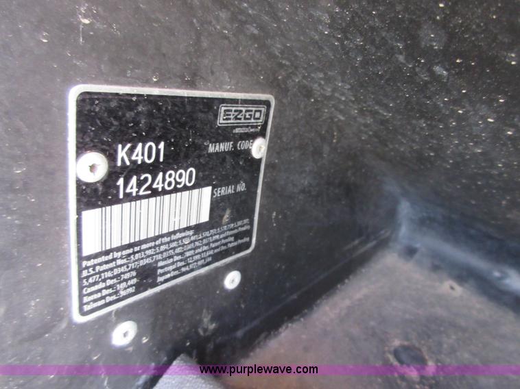 image for item BB9235 2001 Ez-go K401 golf cart