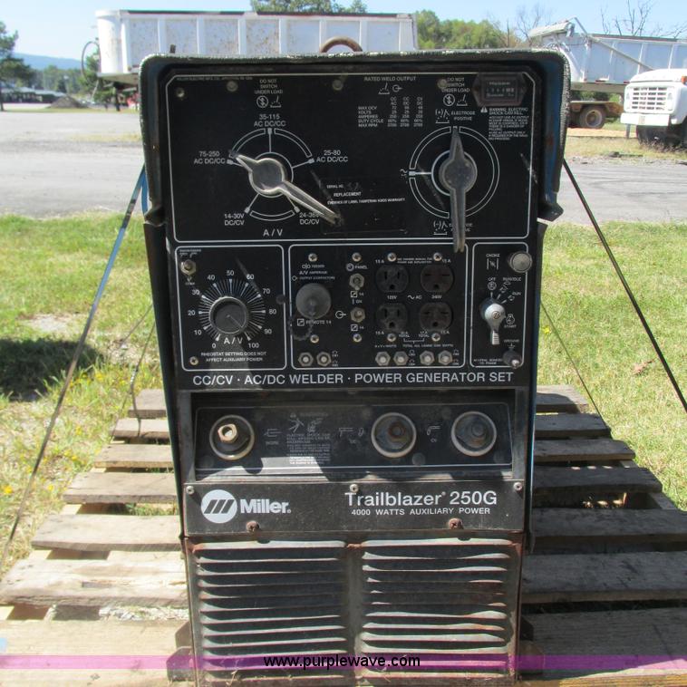 image for item BG9242 Miller Trailblazer 250G welder/generator