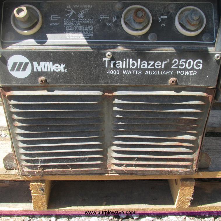 image for item BG9242 Miller Trailblazer 250G welder/generator