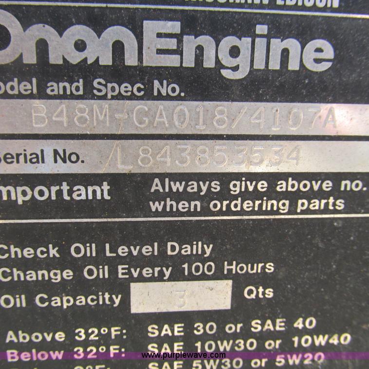 image for item BG9245 Miller AEAD200LL welder/generator