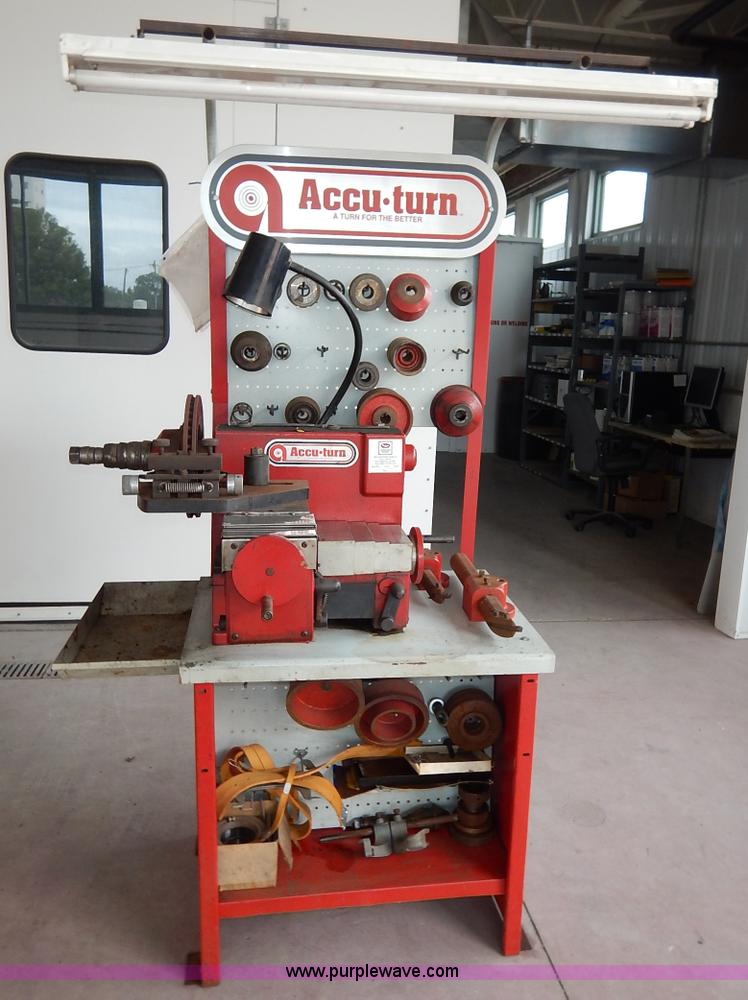 image for item BH9777 Accu Turn rotary brake lathe