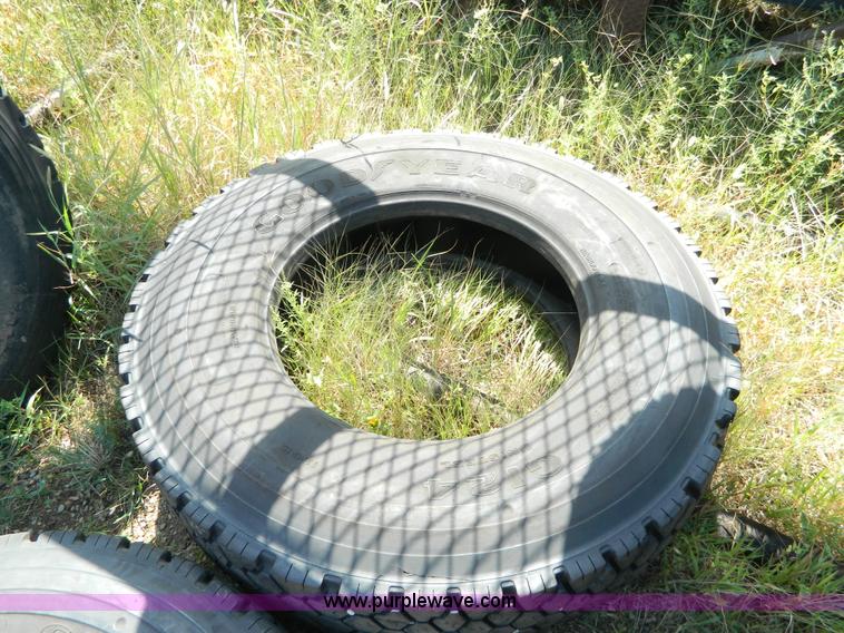 image for item BJ9001 (2) 12R22.5 tires