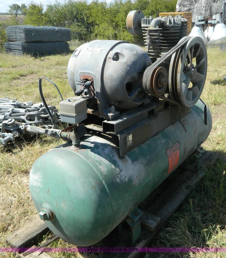 Brunner 50RH8 air compressor in Kanopolis, KS Item BJ9014 sold