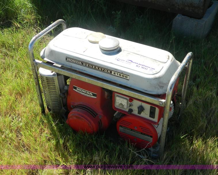 image for item BJ9032 Honda E1500 generator