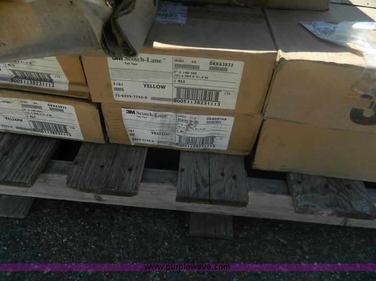 image for item BT9981 Scotch-Lane yellow 4" foil tape