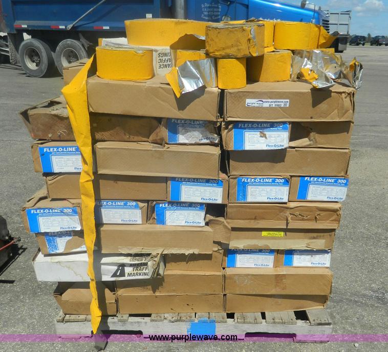 image for item BT9982 Assorted Flex-O-Line 300 yellow pavement tape