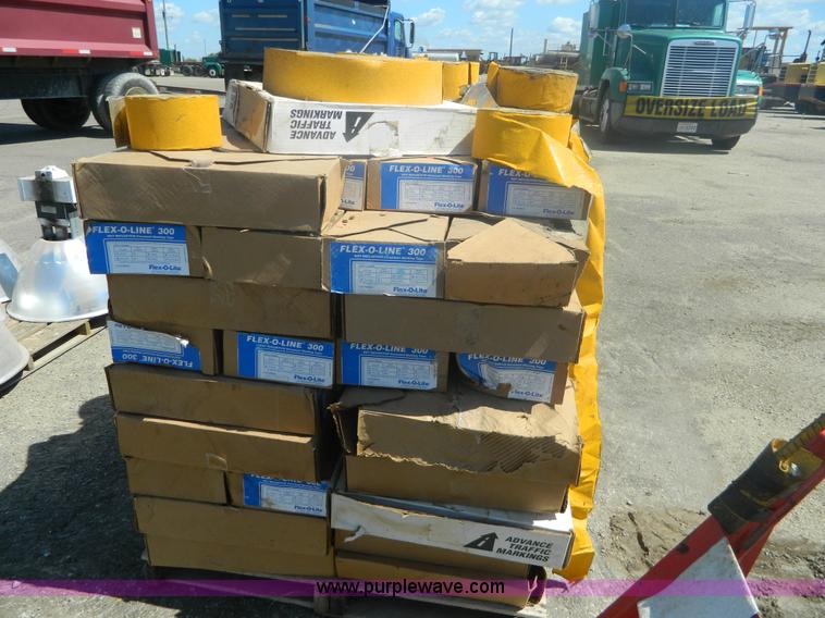 image for item BT9982 Assorted Flex-O-Line 300 yellow pavement tape