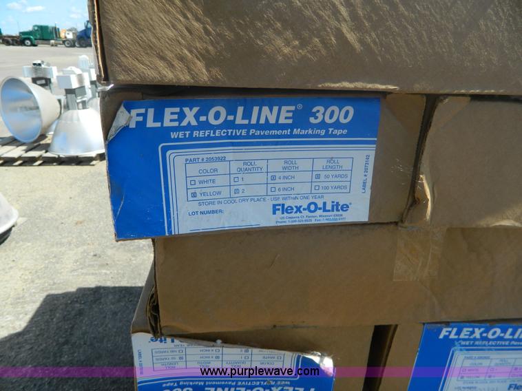 image for item BT9982 Assorted Flex-O-Line 300 yellow pavement tape