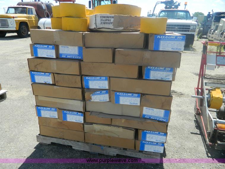 image for item BT9982 Assorted Flex-O-Line 300 yellow pavement tape