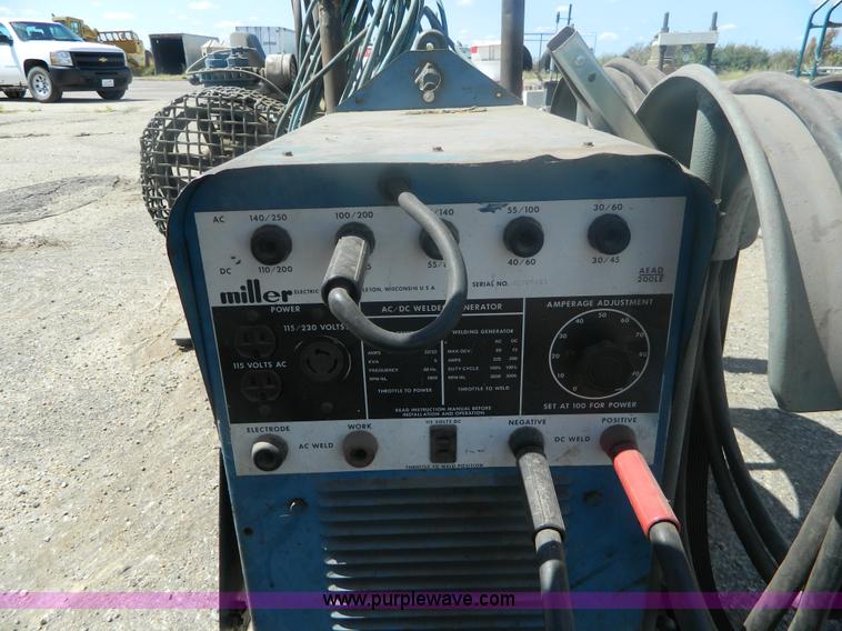 image for item BT9984 Miller 115/230 AC/DC welder