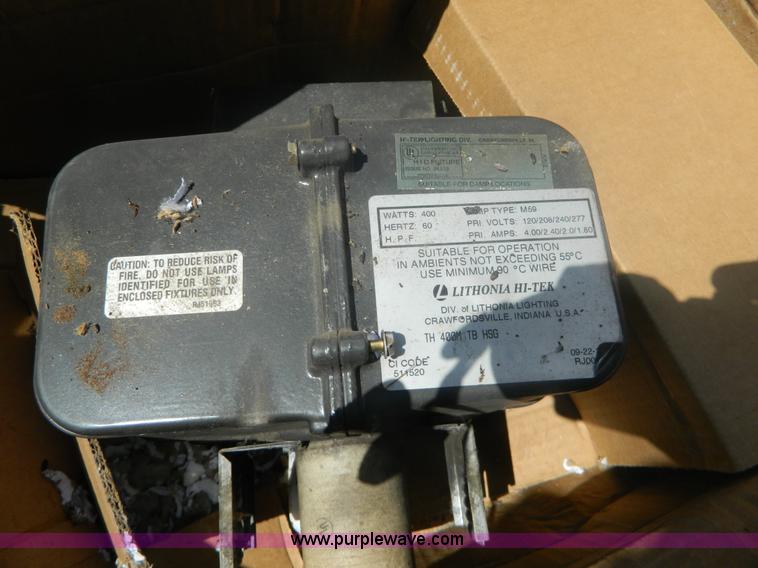 image for item BT9986 (8) Lithonia Hi-Tek lights