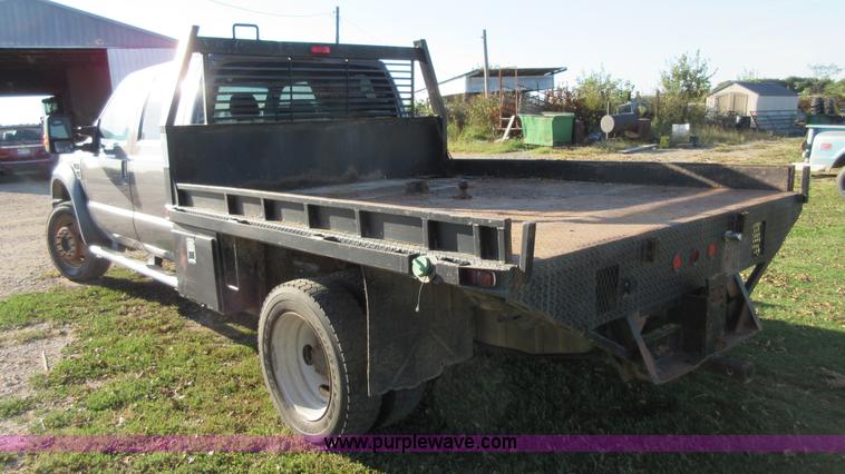 image for item I1947 2010 Ford F450 Super Duty XLT Crew Cab flatbed truck