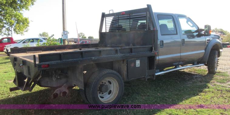 image for item I1947 2010 Ford F450 Super Duty XLT Crew Cab flatbed truck