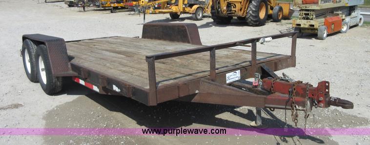 image for item I1965 1997 shop built car trailer