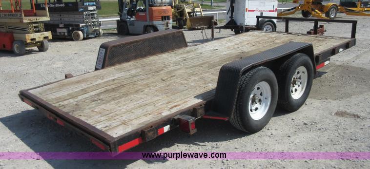 image for item I1965 1997 shop built car trailer