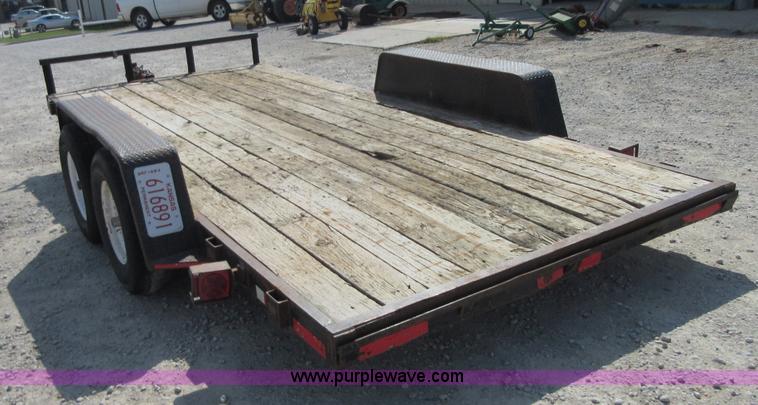 image for item I1965 1997 shop built car trailer