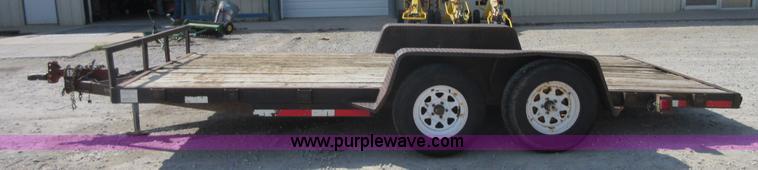 image for item I1965 1997 shop built car trailer