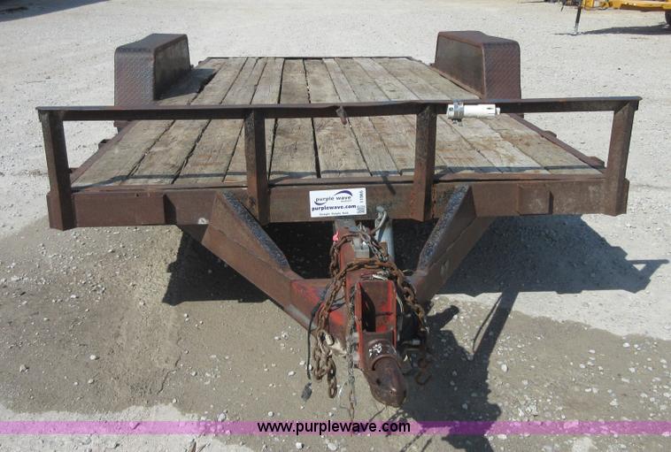 image for item I1965 1997 shop built car trailer