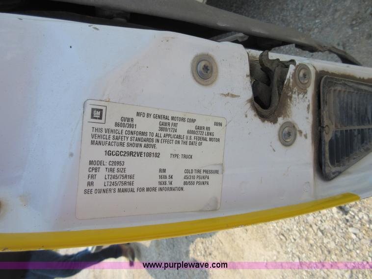 image for item I1999 1997 Chevrolet 2500 Ext. Cab pickup truck