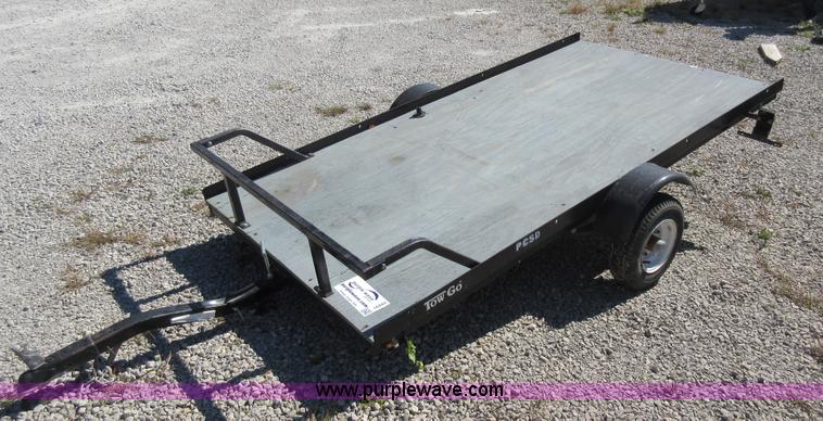 image for item I6443 1992 Tow Go tilt deck trailer