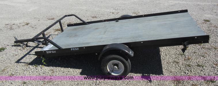 image for item I6443 1992 Tow Go tilt deck trailer