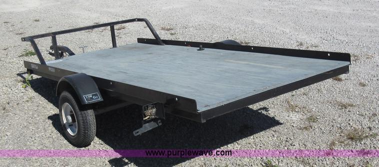 image for item I6443 1992 Tow Go tilt deck trailer
