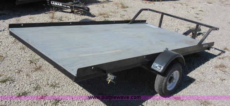 image for item I6443 1992 Tow Go tilt deck trailer