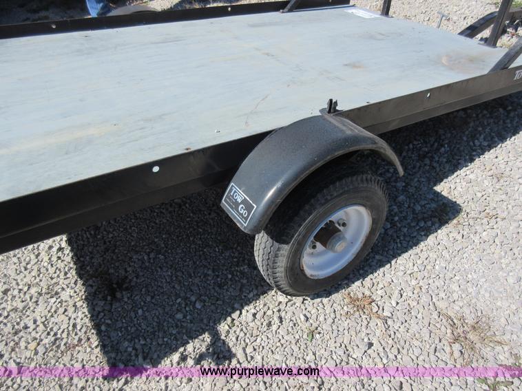 image for item I6443 1992 Tow Go tilt deck trailer