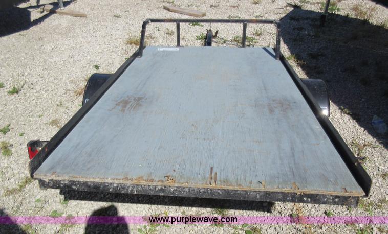 image for item I6444 1992 Tow Go tilt deck trailer