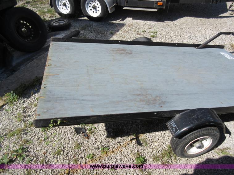 image for item I6444 1992 Tow Go tilt deck trailer