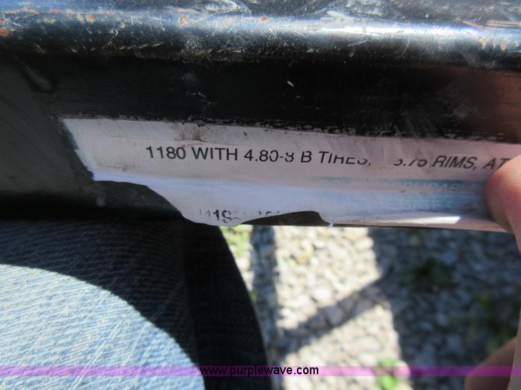 image for item I6444 1992 Tow Go tilt deck trailer