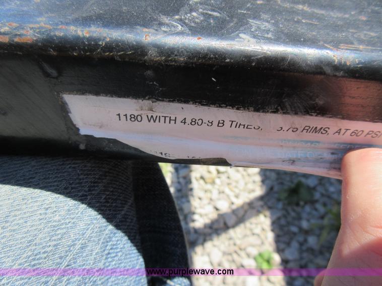 image for item I6444 1992 Tow Go tilt deck trailer