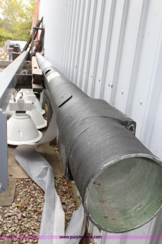 image for item J3745 Fiberglass round tapered direct bury pole