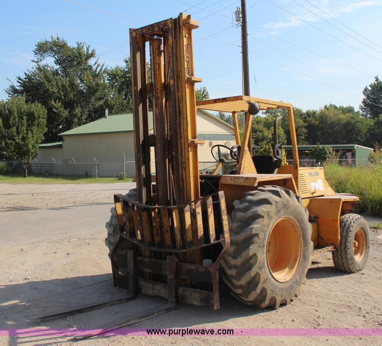 image for item J4380 Sellick 5000 rough terrain forklift