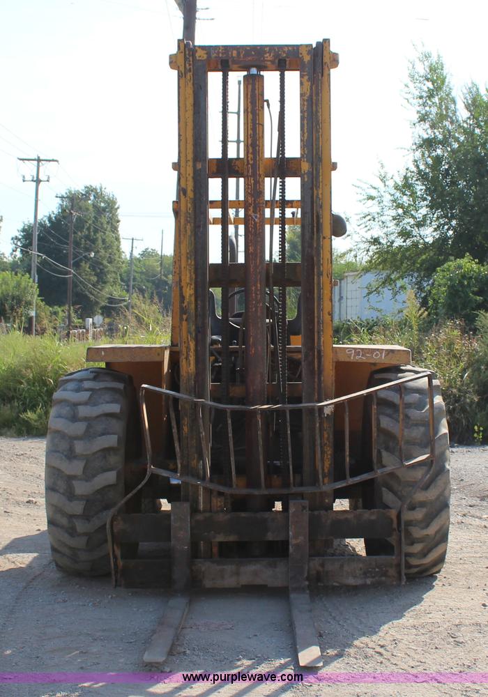 image for item J4380 Sellick 5000 rough terrain forklift