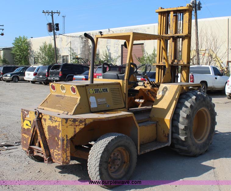 image for item J4380 Sellick 5000 rough terrain forklift