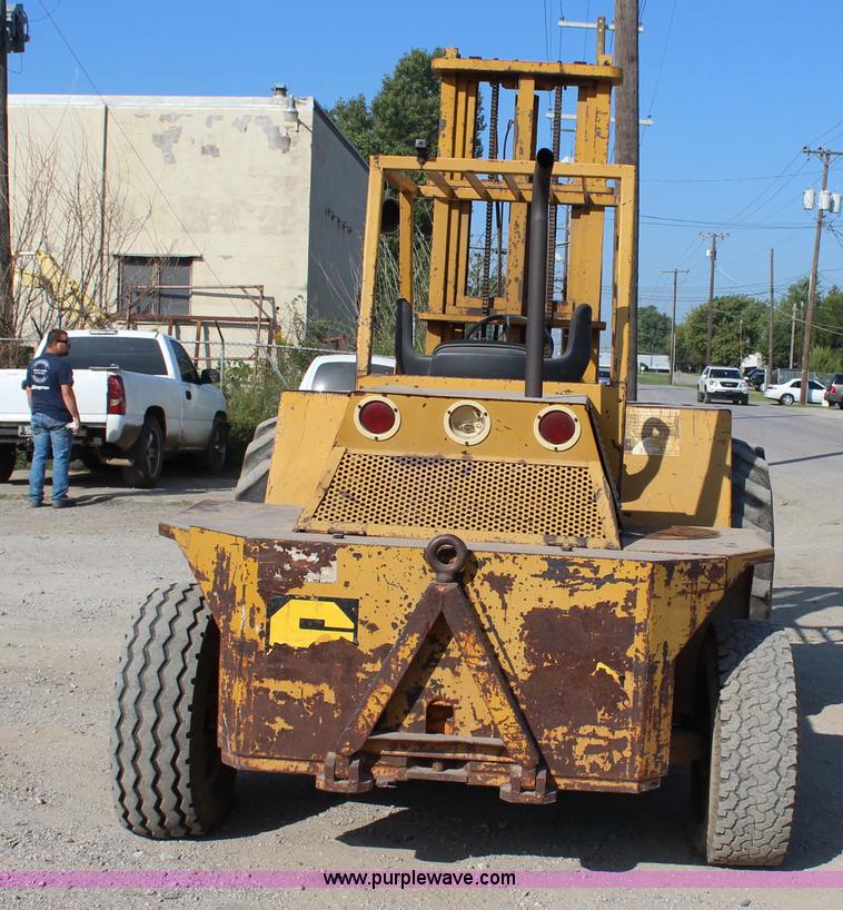 image for item J4380 Sellick 5000 rough terrain forklift