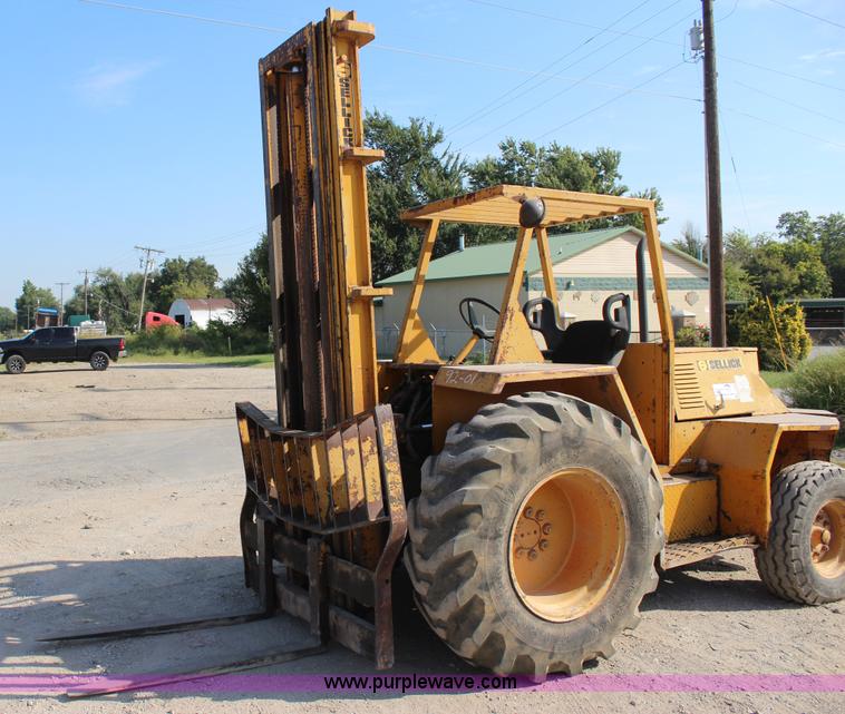 image for item J4380 Sellick 5000 rough terrain forklift