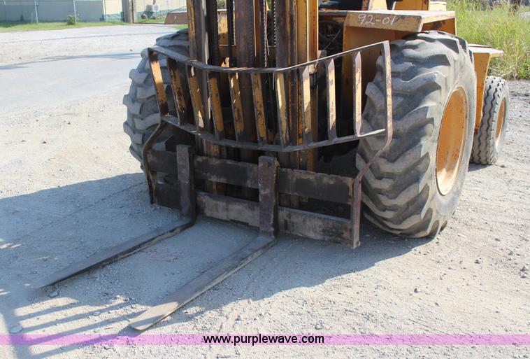 image for item J4380 Sellick 5000 rough terrain forklift