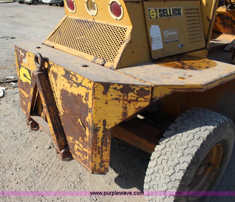 image for item J4380 Sellick 5000 rough terrain forklift