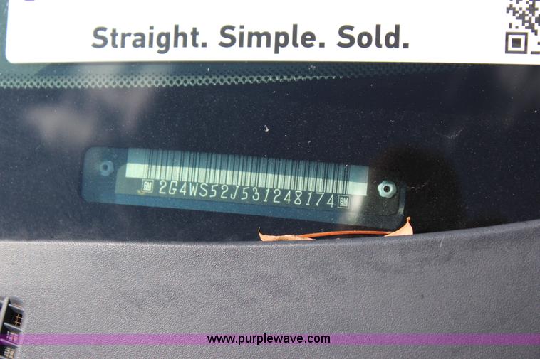 image for item J4381 2003 Buick Century